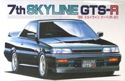 Nissan R31  skyline GTS-R 1986  1/24 koottava pienoismalli    