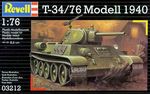 T-34/76 panssarivaunu 1940    1/76 pienoismalli   