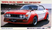 Toyota Celica 1600 GT race versio  1/24 koottava pienoismalli  