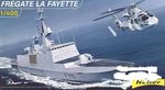 Fregate La Fayette 1/400 laiva           