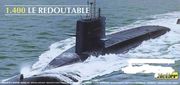 Le Redoutable  sukellusvene 1/400 laiva         