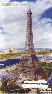 Eiffel torni 1/650 koottava pienoismalli 