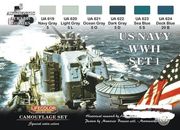 Us navy camouflage WW2 set 1  lifecolor maali  