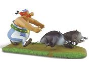 Obelix jahtaa villisikaa