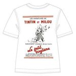 Tintti T-paita Tintin & Milou retro koko M