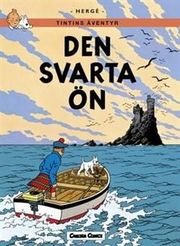 Tintin Den svarta ön  albumi Ruotsinkielinen 