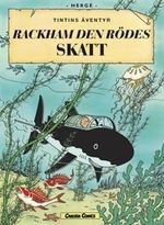 Tintin Rackham Den Rödes Skatt   albumi Ruotsinkielinen  