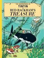 Tintin Red Rackham`s Treasure   albumi Englanninkielinen  