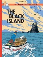 Tintin The Black Island     albumi Englanninkielinen   