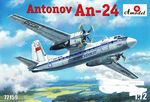  Antonov An-24 aeroflot   1/72 pienoismalli   