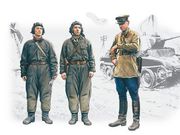 Venäläisiä panssarivaunumiehiä 1939-42   1/35 figuurit      