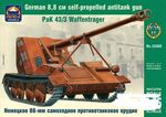 German 8,8cm self-pr. antitank gun PaK   1/35   panssarivaunu   