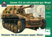 German 10,5cm self-prop gun Wespe   1/35   panssarivaunu  