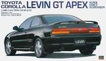 Toyota Corolla Levin GT APEX 1/24 koottava pienoismalli 