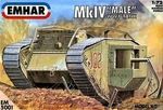 Mk IV  Male WW I Battle Tank 1/72