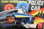 Ford Galaxie 1970 interceptor Police  1/25 pienoismalli  