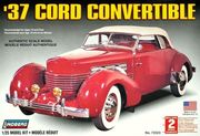 Cord Convertible 1937  1/25 koottava pienoismalli 