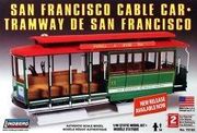 San Francisco cable car raitiovaunu  1/48 koottava pienoismalli   