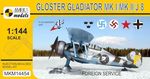 Gloster Gladiator MK. 1/MK.II/J 8  1/144  suomi versio 