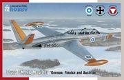 Fouga Magister Cm 170  1/72  lentokone   