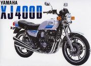 Yamaha XJ 400 D 1981 1/12 pienoismalli     