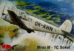 Mraz M-1C Sokol  1/72 lentokone   suomi versio!   