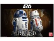 R2-D2 + R5-D4 Star Wars robotit 1/12