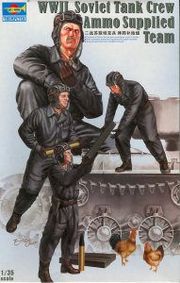 Sovjet ww2 tank ammo supplied team     1/35  