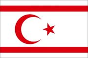  Pohjois-Kyproksen lippu       