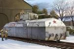 Soviet armoured train   1/72 panssarijuna