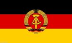 Itä-Saksan DDR  lippu 
