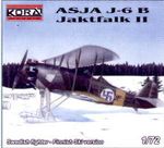 Asja J-6B Jaktfalk II  1/72 lentokone   suomi versio!  
