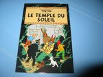 Tintti postikortti Auringon Temppeli