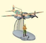  Tintin lentokone 10 Mosquito hävittäjä