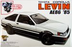 Toyota Corolla Levin AE86 1985    1/24 koottava pienoismalli 