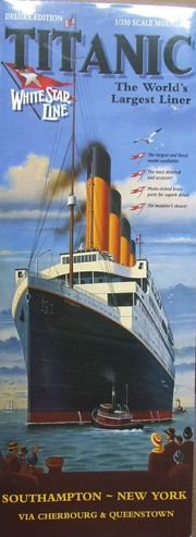 Titanic  1/350 de luxe koottava rakennussarja  