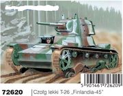 T-26 panssarivaunu  1/72  pienoismalli    suomi    