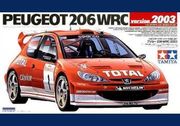 Peugeot 206 WRC  2003  1/24 koottava pienoismalli    