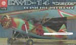 RWD-14 Czapla  Lotnictwo węgierskie  1/72 lentokone  