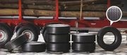  Truck trailer rubber tires kuvioitu  1/24  koottava pienoismalli  