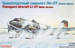 Transport plane LI-2T winter version   1/144  pienoismalli    