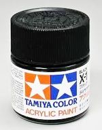 Black X-1  10ml  acrylic  Tamiya   