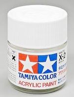 White  X-2  10 ml  acrylic  Tamiya    